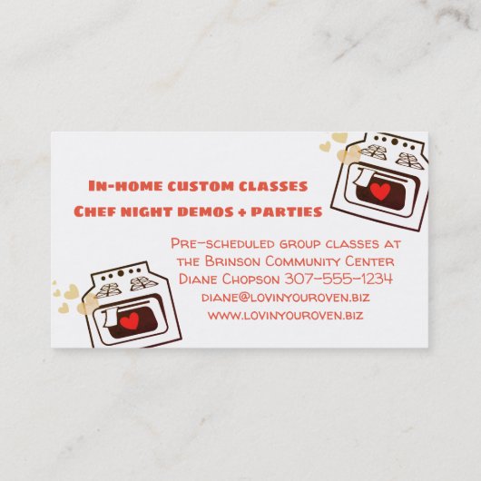 retro visitenkarte (Rückseite)