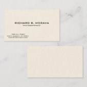 Retro Visitenkarte (Vorne/Hinten)