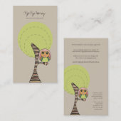 Retro Visitenkarte (Vorne/Hinten)