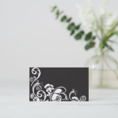 Retro Visitenkarte (Stehend Vorderseite)