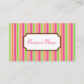 Retro-Visitenkarte Visitenkarte (Vorderseite)