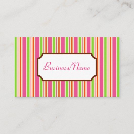 Retro-Visitenkarte Visitenkarte (Vorderseite)