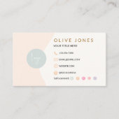 Retro-Visitenkarte Visitenkarte (Vorderseite)