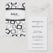 Retro Visitenkarten Visitenkarte (Vorne/Hinten)