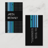 Retro Visitenkarten Visitenkarte (Vorne/Hinten)