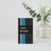 Retro Visitenkarten Visitenkarte (Stehend Vorderseite)