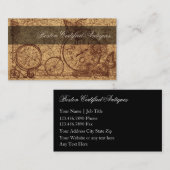 Retro Visitenkarten Visitenkarte (Vorne/Hinten)