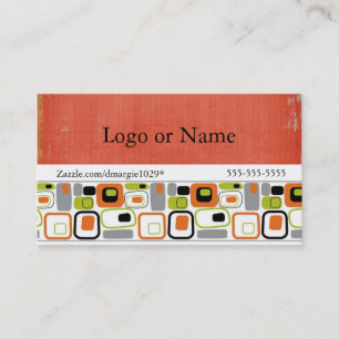 Retro Visitenkarten Visitenkarte
