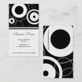 Retro Visitenkarten Visitenkarte (Vorne/Hinten)