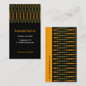 Retro Visitenkarten Visitenkarte (Vorne/Hinten)