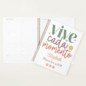 Retro "Vive Cada Momento" Inspiration Zitat Planer (Anzeige)
