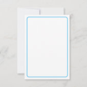 Retro-Vogelzuführung dank Karte (Rückseite)