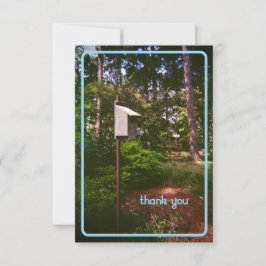 Retro-Vogelzuführung dank Karte