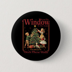 Retro von den Fenstern bis zu den Wänden, die ich Button