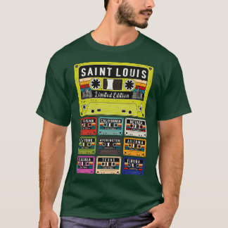 Retro von St. Louis City T-Shirt