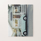 Retro-Vorortwagen Puzzle (Vertikal)