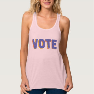 Retro Vote 2020 Election Vintage Distressed Tank Top