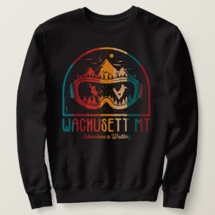 Retro Wachusett Skiabenteuer Sweatshirt