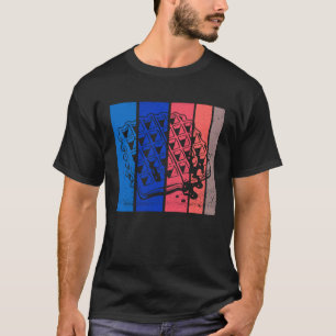 Retro Waffle Hobby Koch Syrup Gourmet T-Shirt