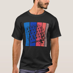 Retro Waffle Hobby Koch Syrup Gourmet T-Shirt