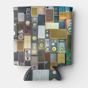 Retro Wall-Hung: Design Vintager Lautsprecher Dosenkühler