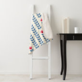 Retro wallpaper - floral pattern with abstract sca sherpadecke (Beispiel)