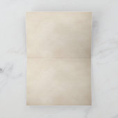 Retro-Wallpaper-Notizkarte Dankeskarte (Innenseite)