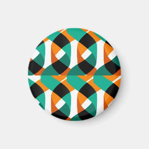 Retro-Wallpaper: Vintage-Design Magnet