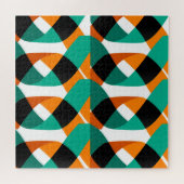 Retro-Wallpaper: Vintage-Design Puzzle (Horizontal)