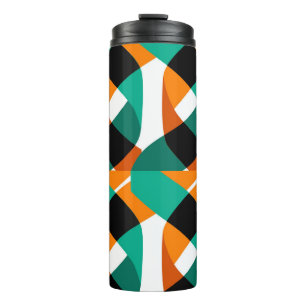 Retro-Wallpaper: Vintage-Design Thermosbecher