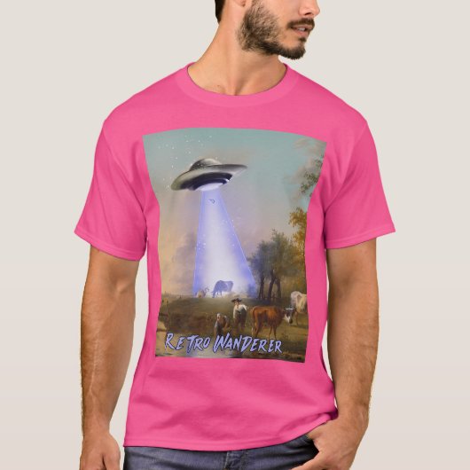 Retro Wanderer T-Shirt (Vorderseite)