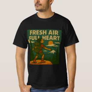 Retro Wandern & Adventure T - Shirt