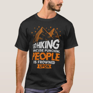 Retro Wandern im Freien Camping Camp Hiker T-Shirt