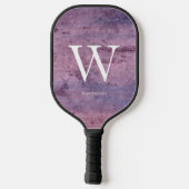 Retro-Wandtextur Pickleball Schläger (Rückseite)