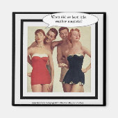 Retro 'Wanker' Magnet (Vorne)