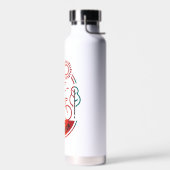 Retro Warburton Radweg. Trinkflasche (Links)
