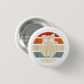 Retro, was Katzenmesser bedeuten, dass Kätzchen Ma Button (Vorne & Hinten)
