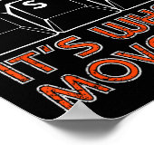 Retro Wasd Gaming Keys Funny Pc Gamer Design  Poster (Ecke)