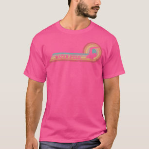 Retro-Wasserball-Vintage-Spieler-Filmstreifen T-Shirt