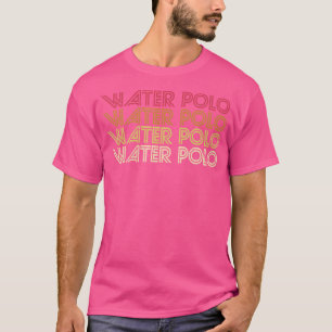 Retro Wasserball Vintage Wasserball T-Shirt