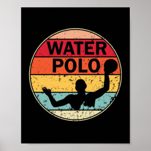 Retro Water Polo - Vintages H2 Polo Waterpolo Poster