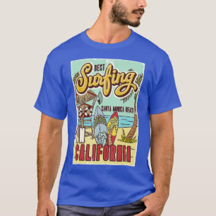 Retro Water Sport Santa Monica T-Shirt