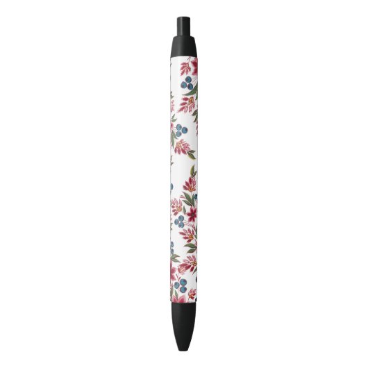 Retro Watercolor Florals Kugelschreiber (Vorderseite Vertikal)