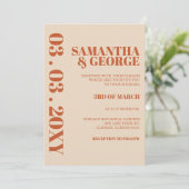 Retro Watercolor Traumstrecke Airolo - Gletsch Einladung (Stehend Vorderseite)