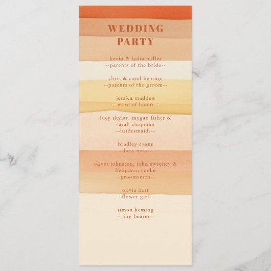 Retro Watercolor Traumstrecke Airolo - Gletsch Programm (Rückseite)