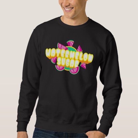Retro Watermelon Sugar Sweatshirt (Vorderseite)