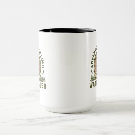 Retro Watkins Glen Hike Tasse (Zentrum)