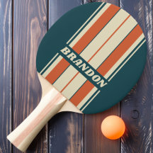 Retro-Wave-Board-Streifen mit Namen