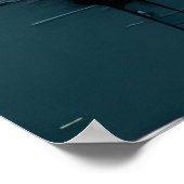 Retro Wave Design 03 - Poster Paper (Ecke)