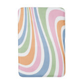 Retro-Wave-Design Badematte (Vorderseite Vertikal)